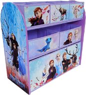 Disney Dřevěný organizér na hračky Frozen - Úložný box