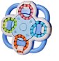 KIK Rotujúca kúzelná fazuľa Puzzle Ball, modrá - Motorická hračka