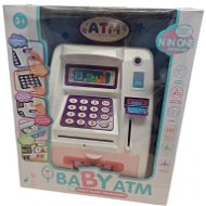 Leventi Detský bankomat Baby ATM ružový - Edukačná hračka