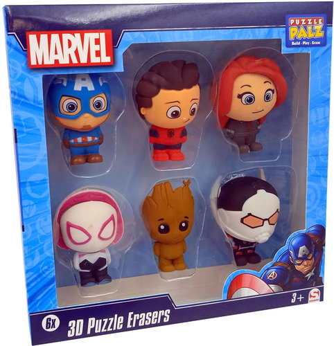 Marvel 3D Puzzle and Eraser 2in1 - Jigsaw Puzzle - Main image