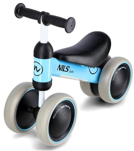 NILS FUN RB002 Blue children's scooter - Balance Bike - Main image