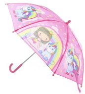 Lamps Dáždnik Princezná s jednorožcom manuálny - Detský dáždnik