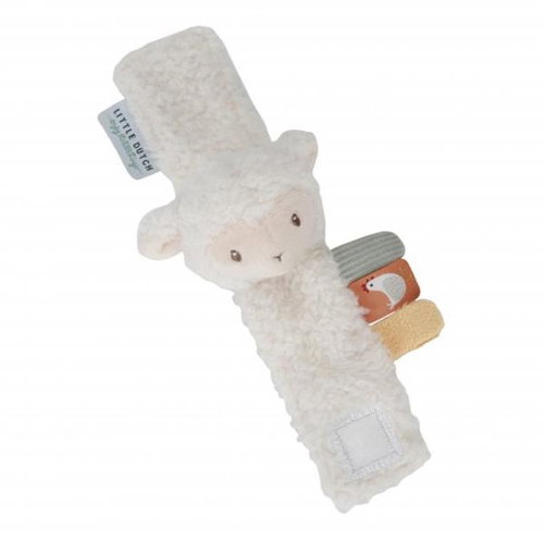 Little Dutch Sheep Farm Hand Rattle - Baby Rattle - Main image