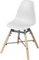 Baby Highchair DOCHTMANN Dětská židle Jena bílá 30,5 × 36 × 56 cm - Dětská židlička