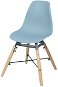 Baby Highchair DOCHTMANN Dětská židle Jena světle modrá 30,5 × 36 × 56 cm - Dětská židlička