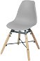 DOCHTMANN Detská stolička Jena sivá 30,5 × 36 × 56 cm - Detská stolička