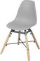 Baby Highchair DOCHTMANN Dětská židle Jena šedá 30,5 × 36 × 56 cm - Dětská židlička