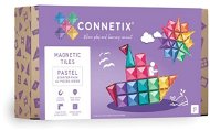 Connetix Tiles – Magnetická stavebnica PASTEL 64 ks - Stavebnica