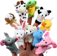 Retoo Finger Puppets Mascots Little Zoo 10 pcs - Hand Puppet