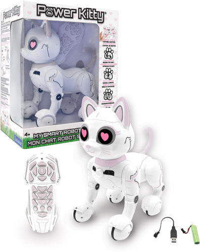Lexibook Power Kitty® - Moje chytrá robotická kočička - Zvířátko na dálkové ovládání - Hlavní obrázek