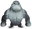 Wind-up toy 13 cm, grey