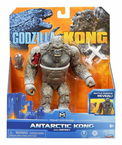 Playmates Toys Monsterverse Godzilla vs King Kong - Antarctic action figure with Osprey approx. 15 c - Figure - Main image