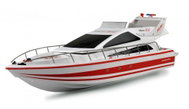 Amewi RC boat Atlantic Yacht 73 cm red, RTR kit - RC Ship