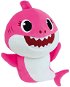 GGV Plyšový žralok Baby Shark, 21 cm, růžový - Soft Toy