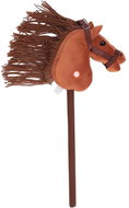 GGV Hobby Horse Kůň na tyči se zvuky hnědý - Stick Horse
