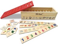 Lexibook Anglicko-francúzsky drevený box na slovíčka Bio Toys - Edukačná hračka