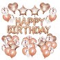 MDS Sada nafukovacích párty balónikov – Happy Birthday - Balóny