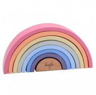 Jouéco Dřevěná duha Rainbow 8 ks 12 m+ - Baby Toy