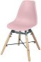 Baby Highchair DOCHTMANN Dětská židle Jena růžová 30,5 × 36 × 56 cm - Dětská židlička