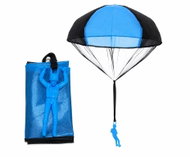 Leventi Parachutist with parachute-blue - Figure