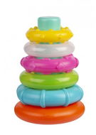 Playgro Pastelové kroužky - Navlékací kroužky