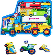 UniSoftGames Children's Educational Puzzle - World of Vehicles - Wooden Puzzle