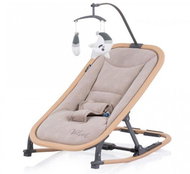 Chip Velvet-Sand-Wood, beige - Baby Rocker