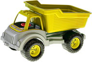 Mikro Trading Truck 30 cm free running in net, yellow bucket - Toy Car