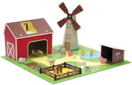 Krooom. ltd Farm with accessories 75 × 75 × 3.5 cm - Figure and Accessory Set