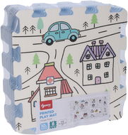 Wiky Puzzle pěnové město 8 ks - Pěnové puzzle