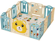 Emporio Playpen, plastic fence, 148 × 148 cm, blue - Baby Playpen