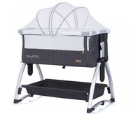 Chip Baby Boss cradle, rocking cradle and accessories, anthracite, 95 × 64 × 82 cm - Cot