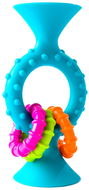Fat Brain chrastítko pipSquiz Loops modré 13 cm - Chrastítko
