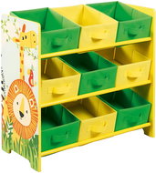 Excellent Wooden Toy Safari Organizer - Toy Organiser