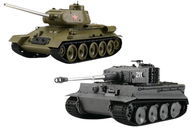 Torro RC tanky World of Tanks Tiger I + T-34/85 IR 1:30 - RC tank