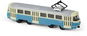 Rappa Kovová tramvaj modrá - Kovový model