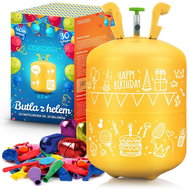 Ricokids Helium bottle 0,20 m3 with balloons and ribbon - Helium Balloons