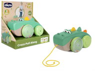 CHICCO Tug Toy Crocodile Eco+ 12 m+ - Push and Pull Toy