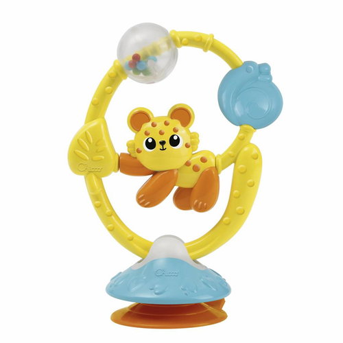 CHICCO Jungle Friend 2 in 1 highchair toy 6 m+ - Baby Rattle - Main image