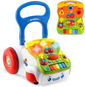 Ricokids RK-744 Výukové chodítko s hudbou 2v1 bílé - Chodítko