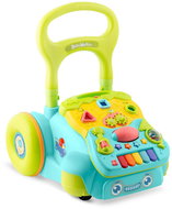 Ricokids RK-744 Vzdělávací chodítko s hudbou 2v1, tyrkysové - Chodítko
