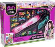 Wiky Navlékač korálků do vlasů 27 cm - Kreativní sada