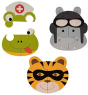 Bo Jungle Foam Puzzle B-Animal Tiger Hippo Frog - Water Toy