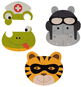 Bo Jungle Pěnové puzzle B-Animal Tiger Hippo Frog - Hračka do vody