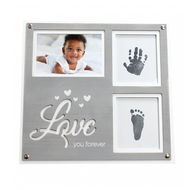 Happy Hands Vintage Frame Print Kit Love you forever - Sada na otisky