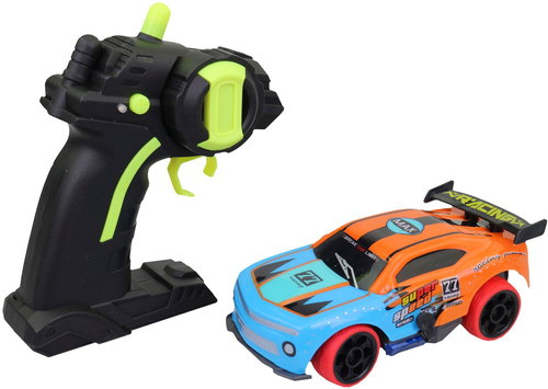 MaDe Racing car on control 2,4 GHz 13 cm blue-orange - Remote Control Car - Main image