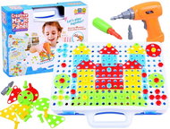 Mamido Creative panel with drill 151 pieces - Didactic Toy