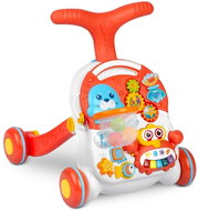 Ricokids Educational Stroller 2 in 1 RK-810 white and red - Baby Walker