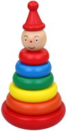 MaDe Dřevěné kroužky 17 cm - Navlékací kroužky