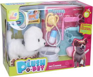 Wiky Dog walking white 15 cm - Soft Toy